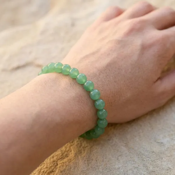 Green_Natural_Aventurine_Stone_Bracelet_For_Unisex