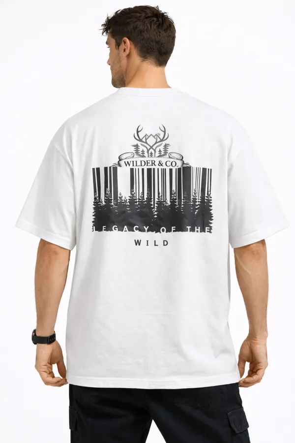 White_Legacy_of_The_Wild_Printed_Cotton_T-Shirt_For_Men