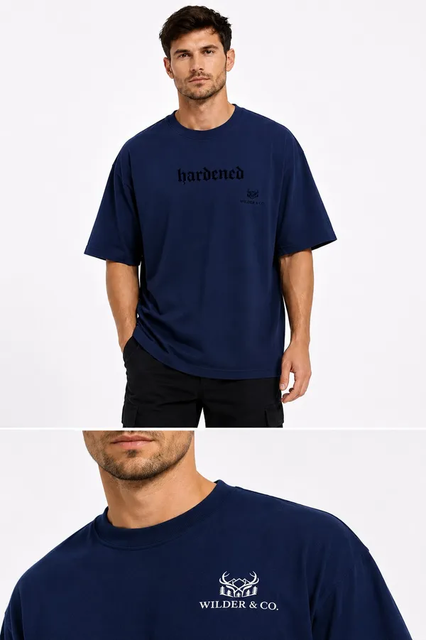 Navy_Hardened_Printed_Cotton_T-Shirt_For_Men