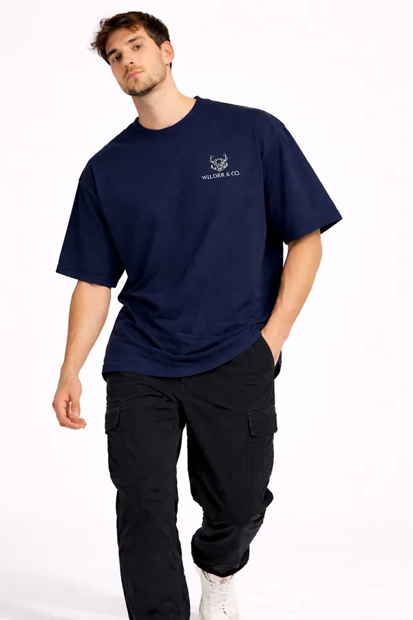 Navy_Armored_Printed_Cotton_T-Shirt_For_Men