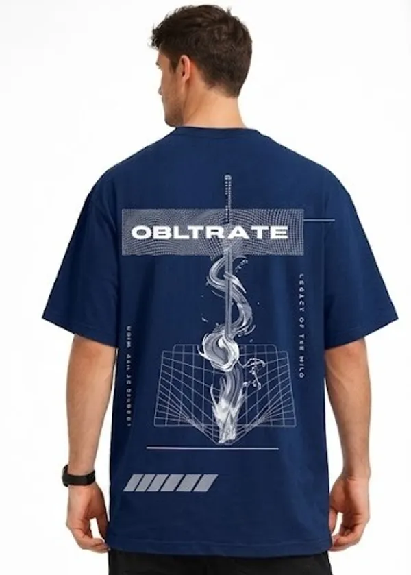 Navy_Obliterate_Printed_Cotton_T-Shirt_For_Men
