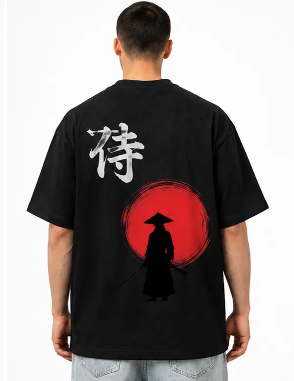 Black_Samurai_Printed_Cotton_T-Shirt_For_Men