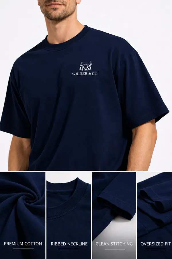 Sky_Blue_Born_To_Drive_Printed_Cotton_T-Shirt_For_Men