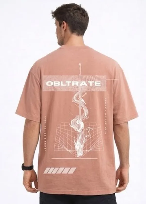 Rose_Pink_Obliterate_Printed_Cotton_T-Shirt_For_Men