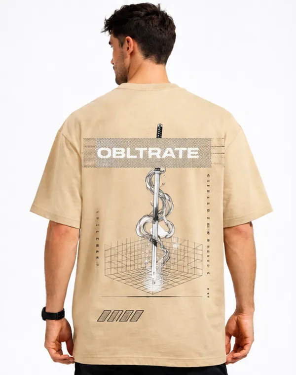Beige_Obliterate_Printed_Cotton_T-Shirt_For_Men