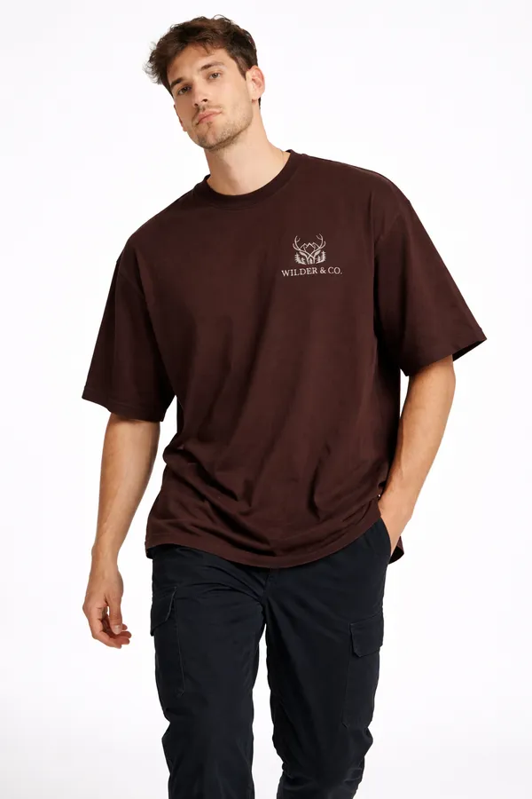 Brown_Cotton_T-Shirt_For_Men