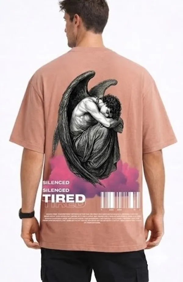 Rose_Pink_Silenced_Printed_Cotton_T-Shirt_For_Men