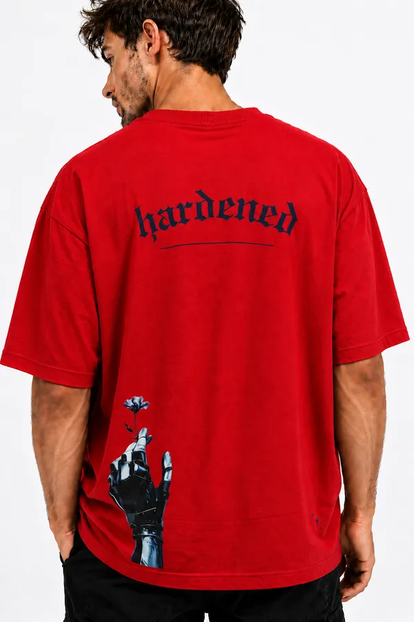 Red_Hardened_Printed_Cotton_T-Shirt_For_Men