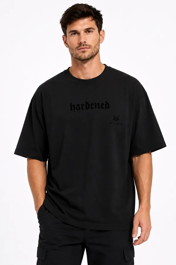 Black_Hardened_Printed_Cotton_T-Shirt_For_Men