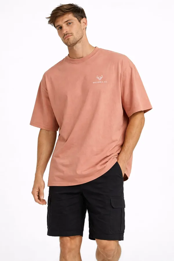 Rose_Pink_GT_650_Printed_Cotton_T-Shirt_For_Men