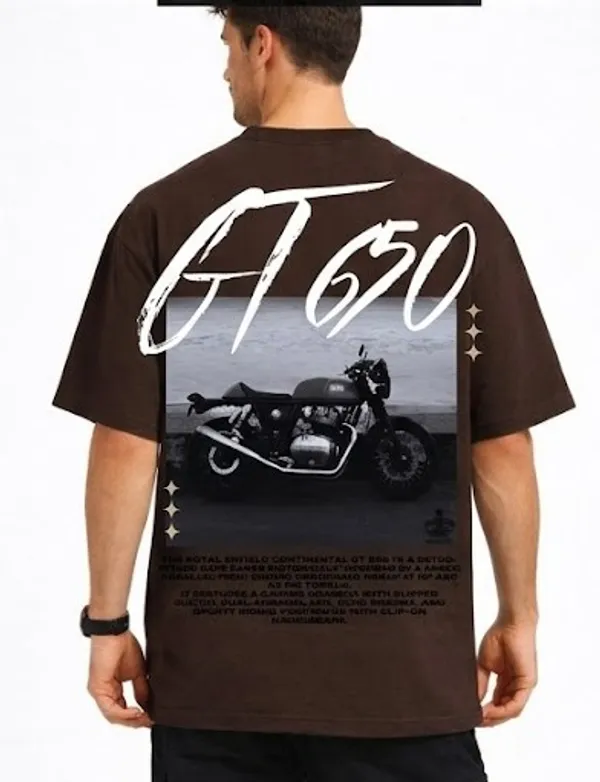Dark_Brown_GT_650_Printed_Cotton_T-Shirt_For_Men
