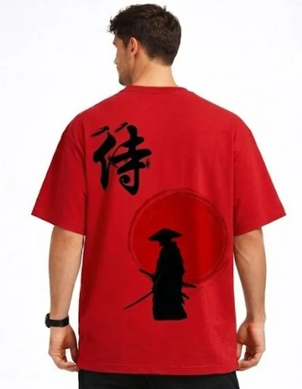 Red_Samurai_Printed_Cotton_T-Shirt_For_Men