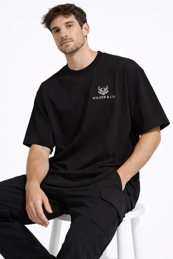 Black_Obliterate_Printed_Cotton_T-Shirt_For_Men