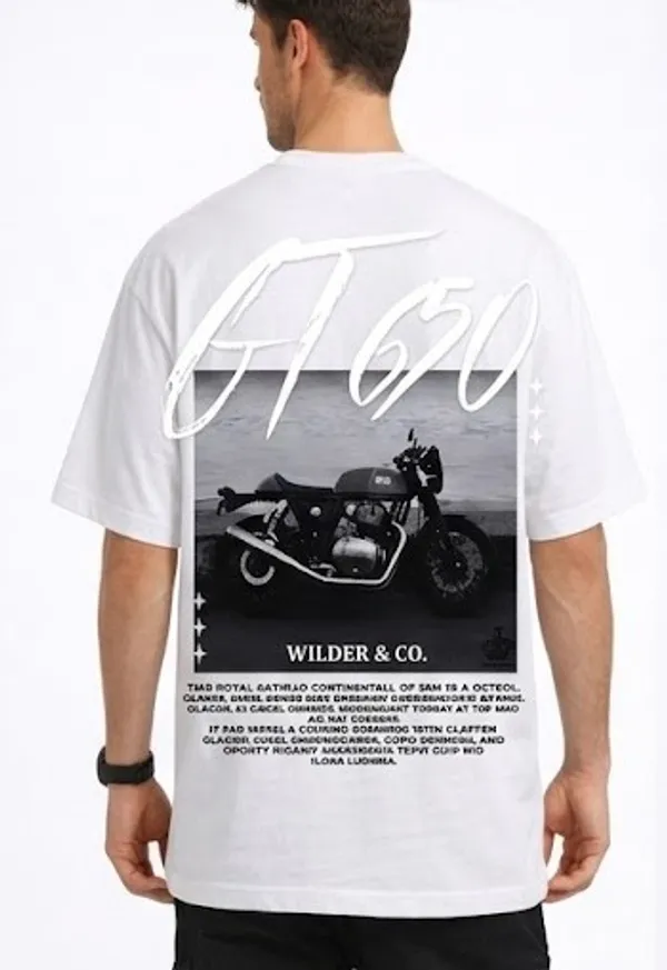 White_GT_650_Printed_Cotton_T-Shirt_For_Men