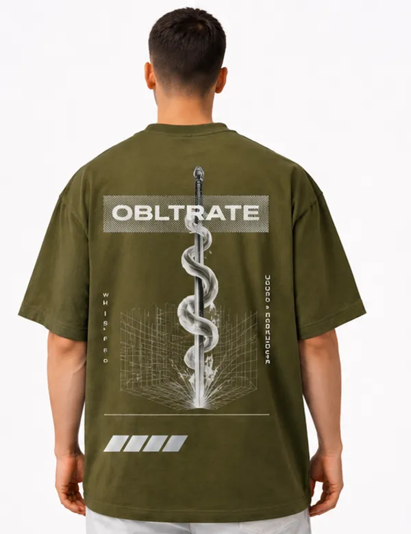 Army_Green_Obliterate_Printed_Cotton_T-Shirt_For_Men