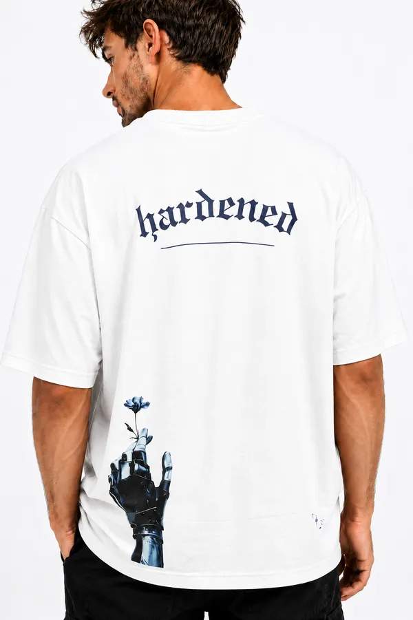 White_Hardened_Printed_Cotton_T-Shirt_For_Men