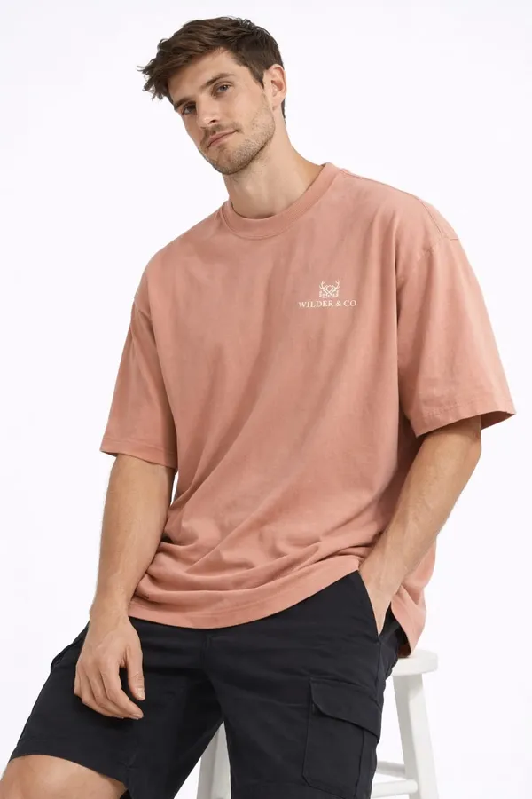 Rose_Pink_Legacy_of_The_Wild_Printed_Cotton_T-Shirt_For_Men