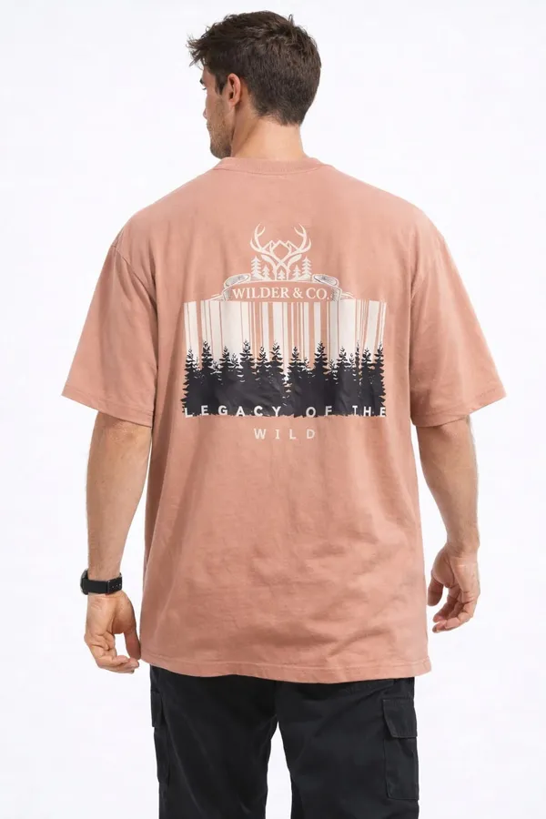 Rose_Pink_Legacy_of_The_Wild_Printed_Cotton_T-Shirt_For_Men