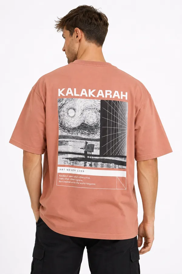 Rose_Pink_Kalakarah_Printed_Cotton_T-Shirt_For_Men