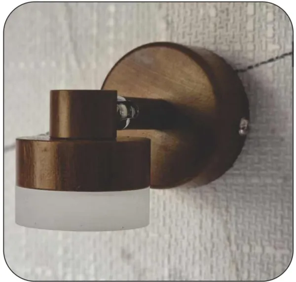 Brown_And_White_Metal_Wall_Sconce_Light_For_Bathroom_&_Kitchen