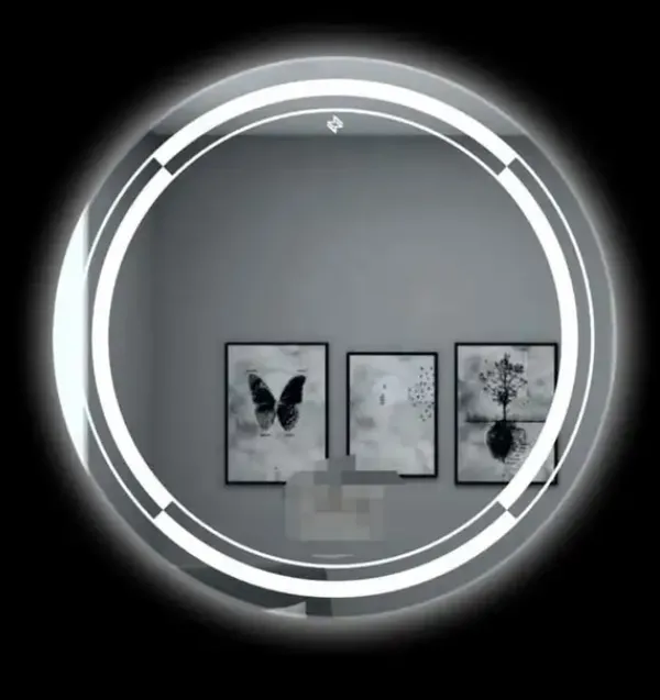 White_Glass_&_Metal_Led_Wall_Mirror_For_Home_Decor