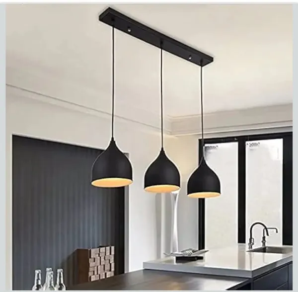 Black_Metal_Pendant_Light_Set_For_Home_Decor