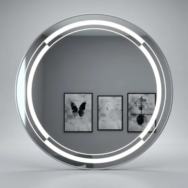 White_Glass_&_Metal_Led_Wall_Mirror_For_Home_Decor