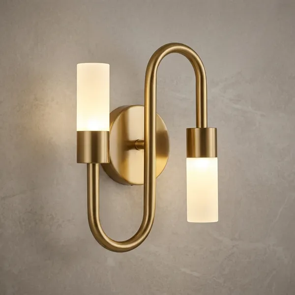 Beige_And_Brass_Metal_Wall_Light_For_Home_Decor
