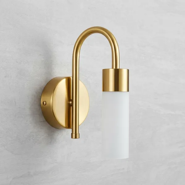 White_And_Golden_Metal_&_Glass_Wall_Sconce_Light_For_Home_Decor