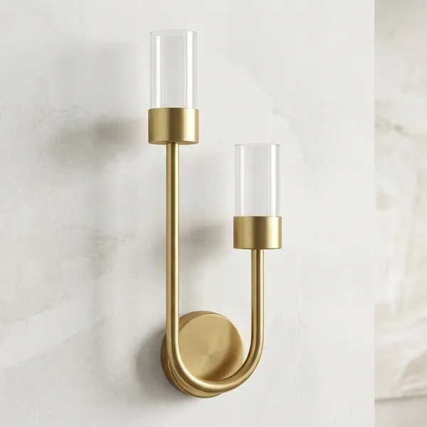 White_And_Golden_Metal_Wall_Mounted_Candle_Holder_For_Home_Decor
