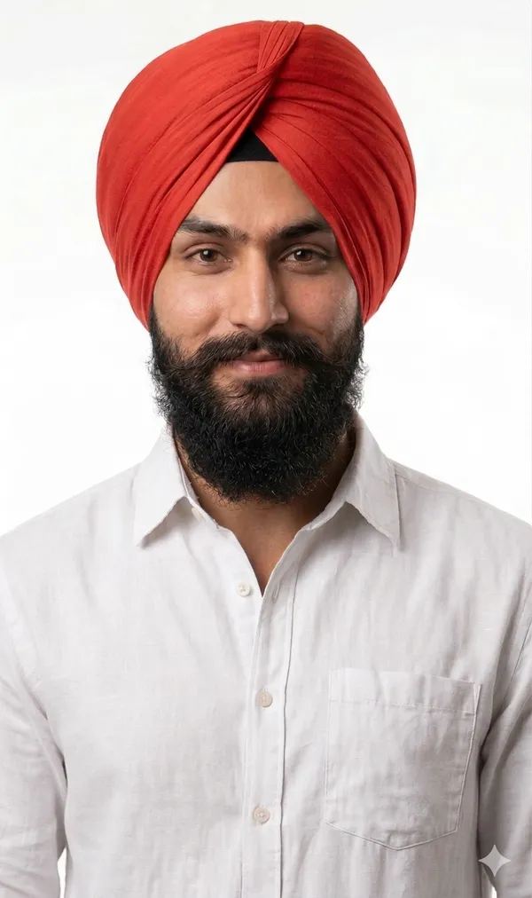 Tomato_Red_Full_Voile_Traditional_Turban_Cloth_For_Men
