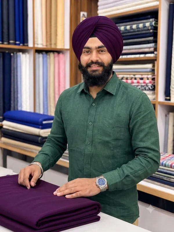 Dark_Wine_Purple_Shade_Full_Voile_Traditional_Turban_Cloth_For_Men