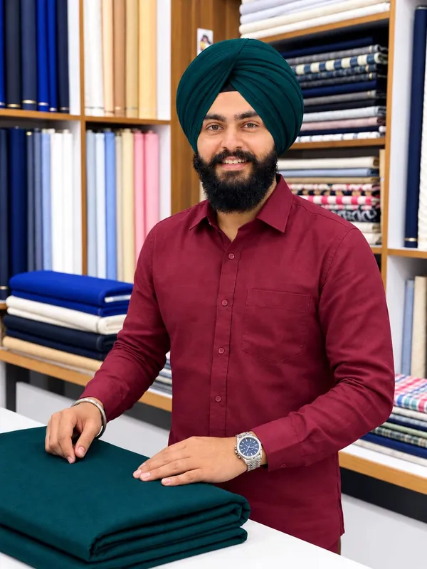 Green_Peacock_Shade_Full_Voile_Traditional_Turban_Cloth_For_Men