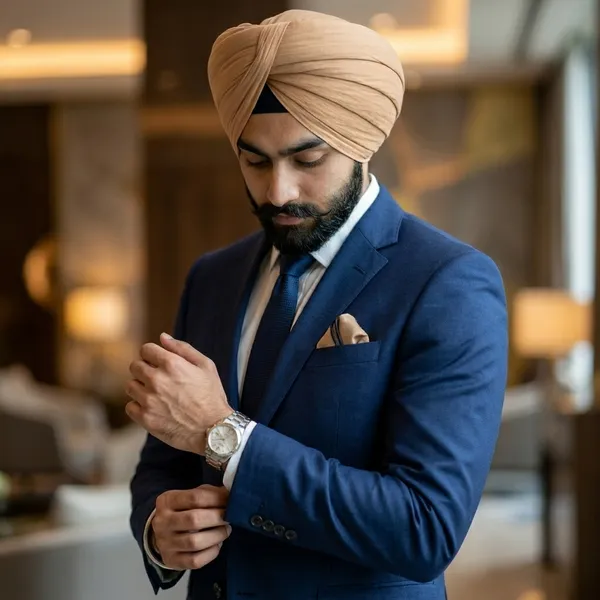 Light_Brown_(Golden_Brown)_Full_Voile_Traditional_Turban_Cloth_For_Men