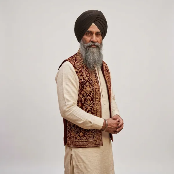 Dark_Brown_Full_Voile_Traditional_Turban_Cloth_For_Men