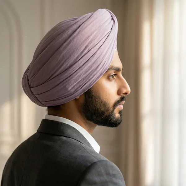 Dusty_Lavender_Full_Voile_Traditional_Turban_Cloth_For_Men