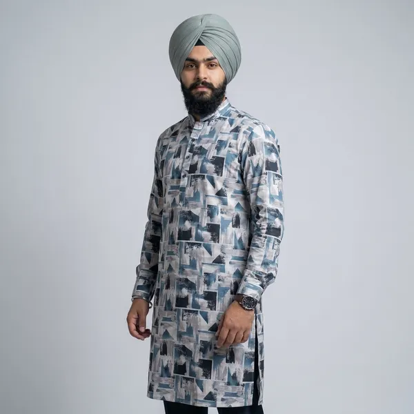 Light_Pista_Grey_shade_Full_Voile_Traditional_Turban_Cloth_For_Men