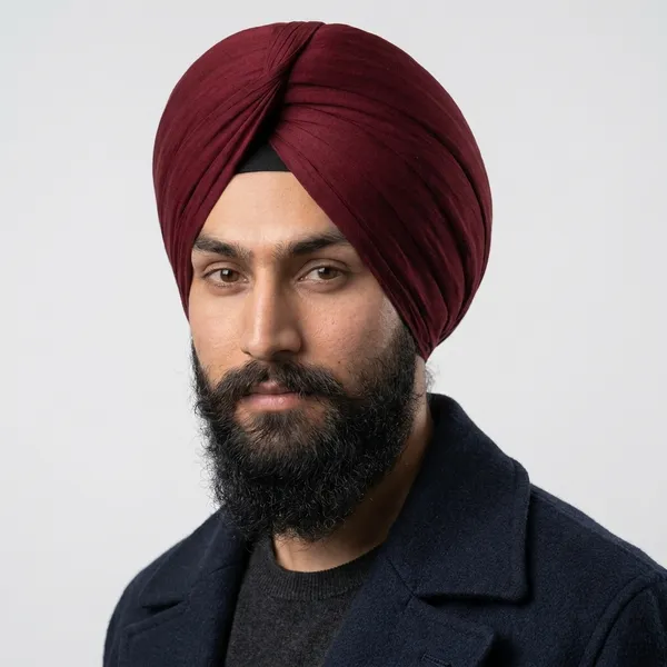 Dark_Maroon_Full_Voile_Traditional_Turban_Cloth_For_Men