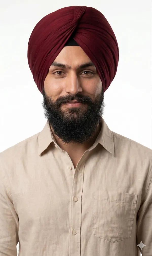 Dark_Maroon_Full_Voile_Traditional_Turban_Cloth_For_Men