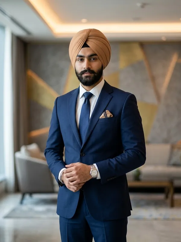 Light_Brown_(Golden_Brown)_Full_Voile_Traditional_Turban_Cloth_For_Men