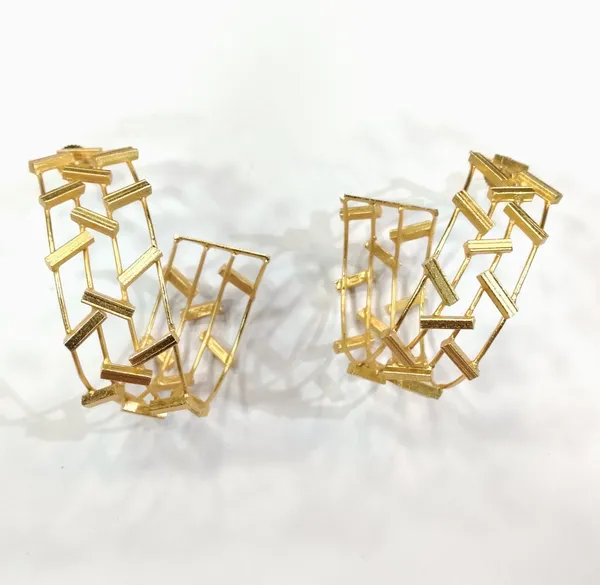 Gold-Toned_Geometric_Earrings