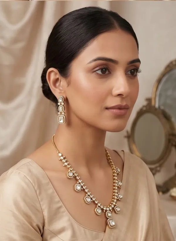 Gold_Toned_Kundan_Pearl_Studded_Necklace_and_Earrings_Set_for_Women