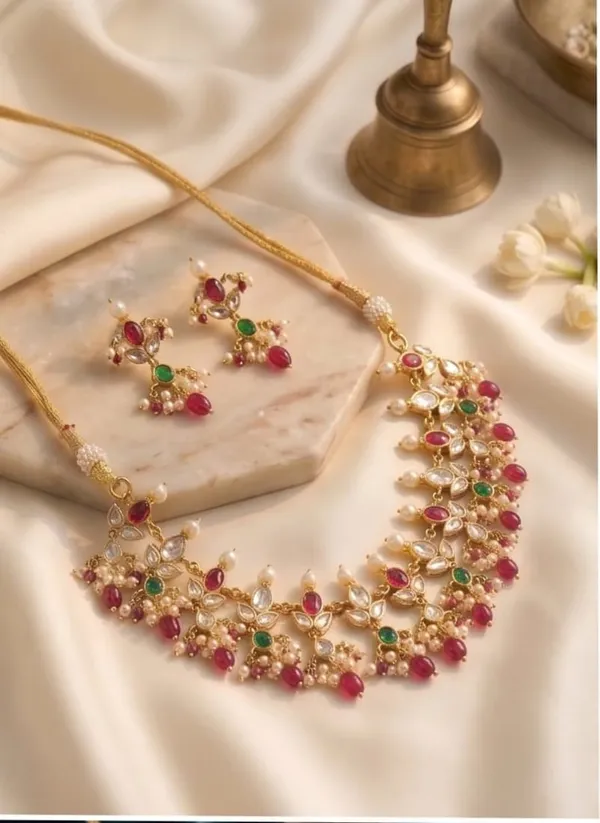 Gold_Kundan_Ruby_Emerald_Pearl_Necklace_Set_for_Women