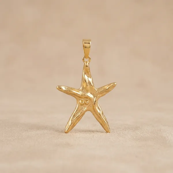 Golden_Starfish_Charm_Pendant
