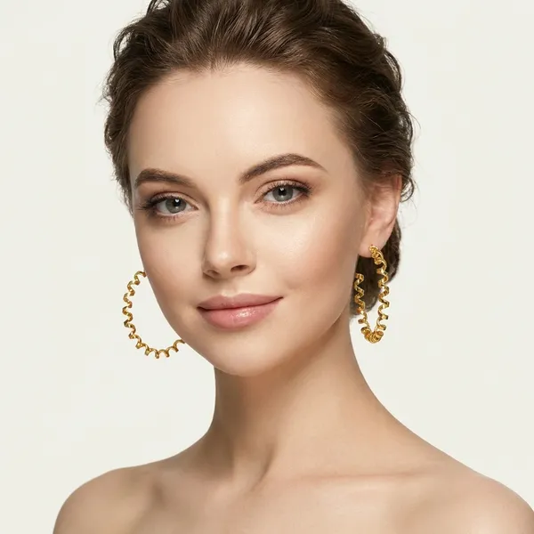Gold-Toned_Spiral_Twisted_Hoop_Earrings