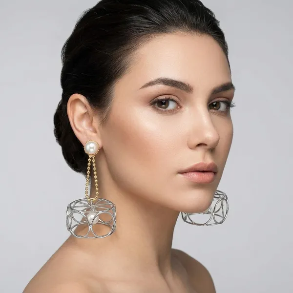 Gold-Tone_Pearl_Drop_Earrings_With_Cage_Design