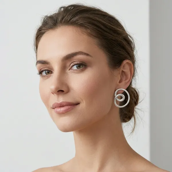 Elegant_Silver-Toned_Spiral_Stud_Earrings