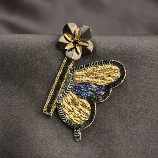 Handcrafted_Butterfly_Dangle_Earrings_With_Floral_Stud