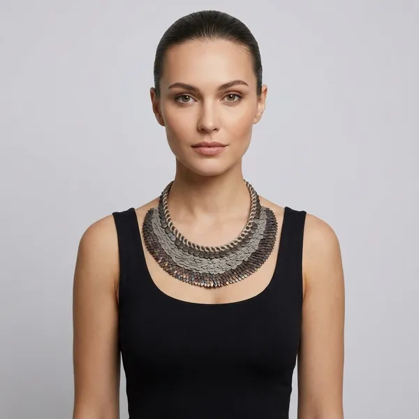 Elegant_Multi-Layer_Coin_Necklace_Set_-_Antique_Silver_Finish