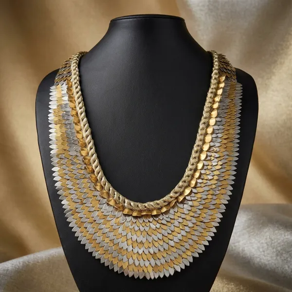 Elegant_Gold_And_Silver_Coin_Layered_Statement_Necklace